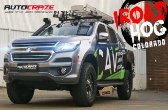 HOLDEN COLORADO CLEAVER GLOSS BLACK MILLED ACCENTS